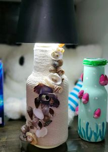 Seashell Decorated Vase