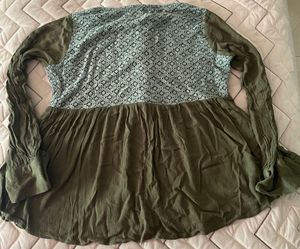 Boho Peasant Tunic Top
