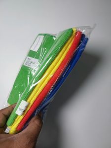 Microfiber Cleaning Towel 280 GSM 4 Pcs Multicolor