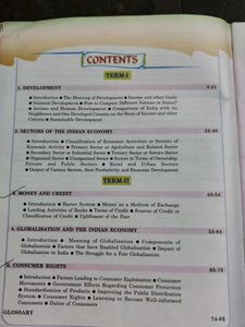 Social Sciences Economics Class X Book