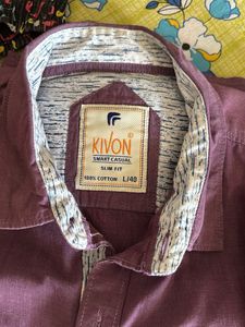Men's Purple Long Sleeve Shirt