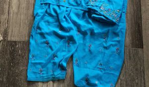 Elegant Teal Embroidered Kurta Set