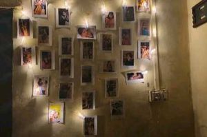 photo clips With String Lights...