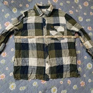 Wrangler Plaid Long Sleeve Shirt