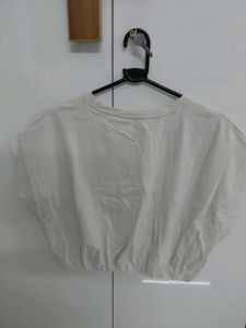 Graphic Print Cropped T-Shirt
