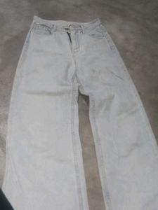 Light Wash Wide Leg Jeans