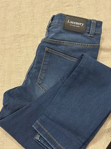 Blue Denim Jeans slim fit women