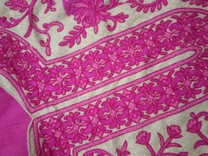 Lakhnawi Chickenkari Winter Suit Shalwar  Dupat