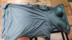 top with padded atteched