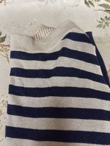Striped Sparkly Sweater