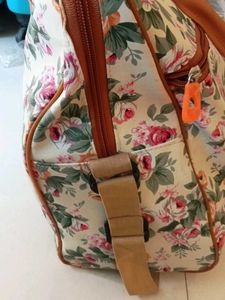 Floral Print Travel Bag