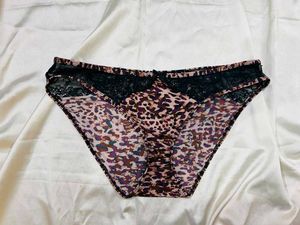 🇳🇿💫🎀Leopard Print Lace Trim Briefs