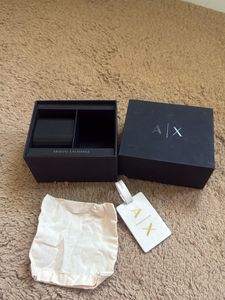 armani exchange empty watch box