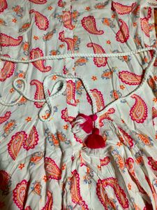 Chic Paisley Print Dress