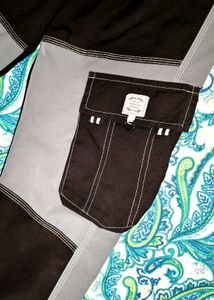 Stylish Black &amp; Gray Cargo Pants
