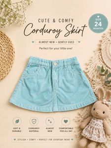 Beautiful Corduroy mini skirt 4ur baby