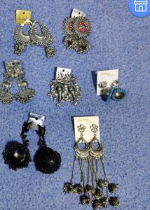 Combo of 10 Ethnic earrings