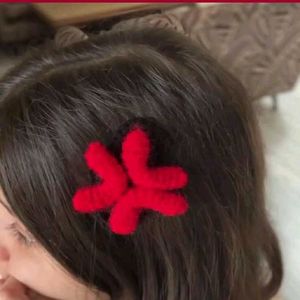 Handmade Crochet Hair Clip
