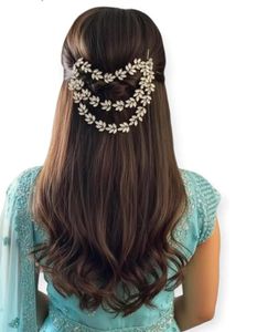 Elegant Leaf Chain Hair Accessory