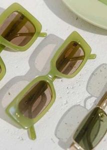 Trendy Rectangular Sunglasses