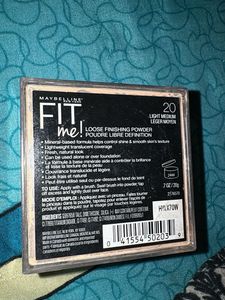MAYBELLINE FIT ME LOOSE POWDER 20 LIGHT MEDIUM