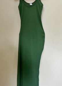Olive Green Maxi Dress