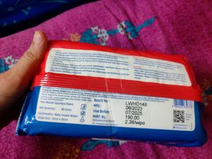 Baby Wipes Count 2 Expiry 2025