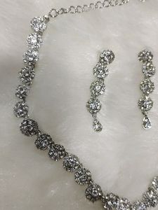 American Diamond Necklace Set