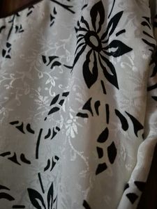 Black And Cream Kurta