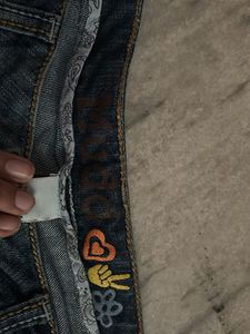 Cute Distressed Denim Shorts
