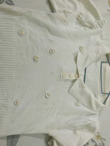 Korean Cute Collared Short Sleeve Top