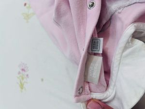 Baby Girl Pink Teddy Bear Dress