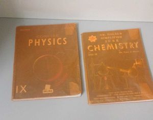 Physics & Chemistry Textbooks (Std. IX)