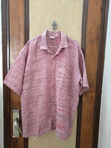 Mauve Khadi Shirt