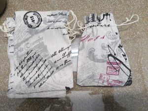 cute pouches of fabric pack 9 potli
