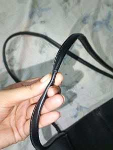 miniso Faux Leather Tote Bag