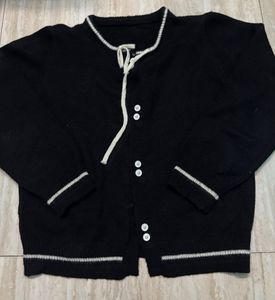 Korean  Black Sweater