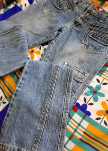 Super low waist flared jeans