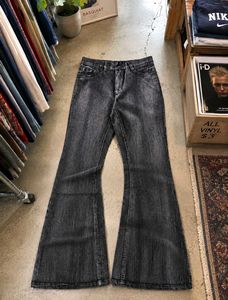 y2k denim bell-bottom jeans