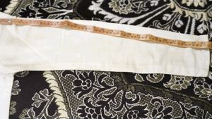 Shirwani cream Eid Offer Rhinestone free mala kard