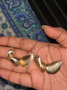Unique Gold Hoop Earrings