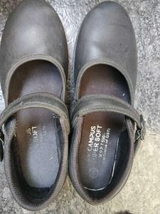 Campus Black shoes (4 To 6 Years)