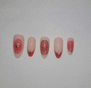 Red with gold chrome stars