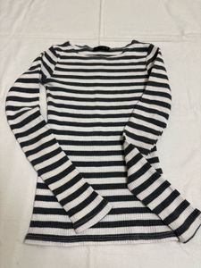 Striped Long Sleeve Top