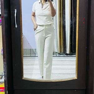 Beige savana trousers