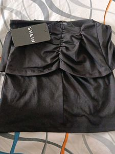 Shein Black Off-Shoulder Top