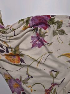 Y2K Floral Dress with Beaded details