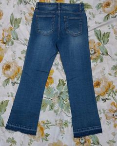 bootcut denim jean pant