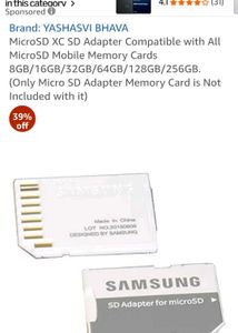 Samsung SD Adapter for microSD