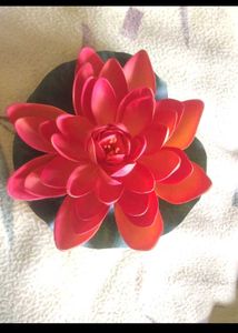 Beautiful Red Flower Hair Clip